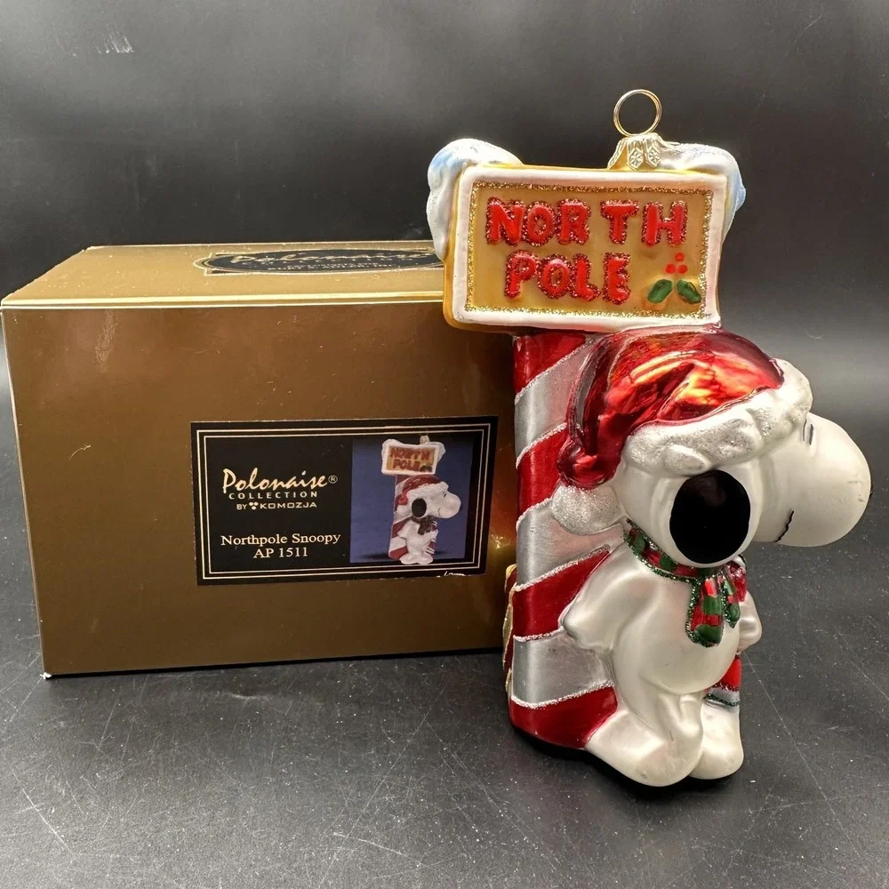 KURT ADLER POLONAISE NORTHPOLE SNOOPY ORNAMENT AP1511 6